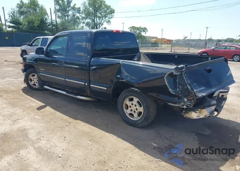 2001 Chevrolet Silverado 1500 Ls from USA, damaged, VIN 2GCEC19V611406016